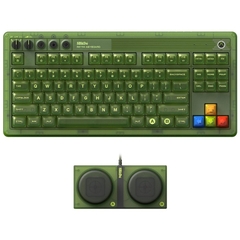 Bàn Phím Cơ 8BitDo Mecha BREAK có LED RGB, Bluetooth/2.4G/USB-C, Hot Swap, Aluminum Plate