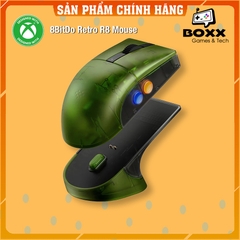 Chuột không dây 8BitDo Retro R8 Xbox Edition Wireless 4K Polling Rate, Micro Switches kèm dock sạc