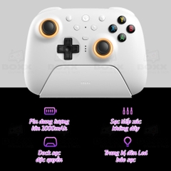 Tay cầm 8BitDo Ultimate 2 Wireless Controller kèm Dock Sạc cho PC, Laptop, Steam Deck