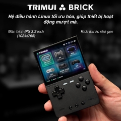 Máy chơi game cầm tay Trimui Brick Game Retro điện tử cổ điển NES, SNES, SFC, PSP, PS1, GB, NDS, N64