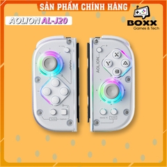 Tay cầm Aolion J20, Aolion J20 Joycons trang bị phím cơ, Hall Effect, Gyro, LED RGB