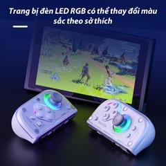 Tay cầm Aolion J20, Aolion J20 Joycons trang bị phím cơ, Hall Effect, Gyro, LED RGB