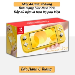 Máy Nintendo Switch Lite Màu Yellow, bảo hành 12 tháng kèm quà tặng