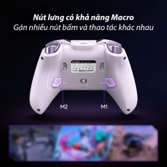 Tay cầm EasySMX D10, Sử dụng phím cơ, Kèm Dock Sạc, TMR Analog, Macro, Trigger Lock