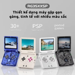 Máy chơi game cầm tay ANBERNIC RG35XXSP Game Retro điện tử cổ điển NES, SNES, SFC, PSP, PS1, GB, NDS, N64