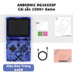 Máy chơi game cầm tay ANBERNIC RG35XXSP Game Retro điện tử cổ điển NES, SNES, SFC, PSP, PS1, GB, NDS, N64