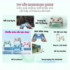 Tay cầm BIGBIGWON CHOCO Gaming Controller cho Nintendo Switch, Windows