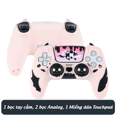 Bọc silicone Spider Man cho tay cầm PS5 Dualsense, ốp silicone cho tay cầm PS5 chính hãng GeekShare