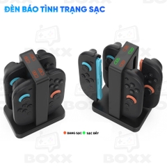 Dock sạc Joy Con Nintendo Switch 2, Đế sạc nhanh cho Joy-Con máy Nintendo Switch 2