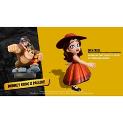 Mô hình Amiibo Donkey Kong and Pauline: Donkey Kong Bananza Series chính hãng Nintendo