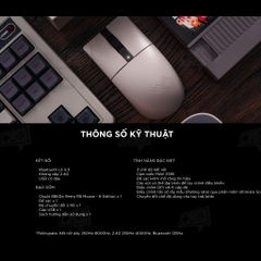 Chuột không dây 8BitDo Retro R8 Mouse - N Edition Wireless 4K Polling Rate kèm dock sạc