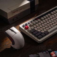 Chuột không dây 8BitDo Retro R8 Mouse - N Edition Wireless 4K Polling Rate kèm dock sạc