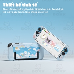 Case bảo vệ cho Nintendo Switch 2 chính hãng GeekShare Hello Kitty