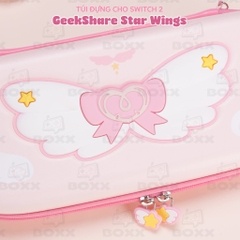Túi đựng Máy Nintendo Switch 2 Chính Hãng GeekShare, GeekShare Star Wings Carrying Case for Switch 2