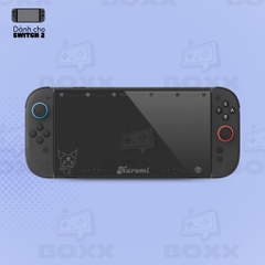 Kính cường lực GeekShare kèm khung dán cho Nintendo Switch 2 có in hình trang trí