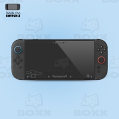 Kính cường lực GeekShare kèm khung dán cho Nintendo Switch 2 có in hình trang trí