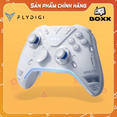 Tay cầm Flydigi Apex 5 hỗ trợ Macro, Phím Cơ, Polling Rate 1000Hz cho Nintendo Switch, PC, Laptop