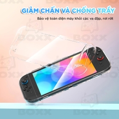 Case trong suốt chính hãng GeekShare cho Nintendo Switch 2, Ốp trong suốt cho Nintendo Switch 2