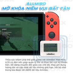 Bộ giả lập thẻ Amiibo Scan NFC Allmiibo Zero cho Nintendo Switch, Nintendo Switch 2, 3DS và Wii U