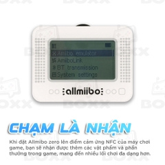Bộ giả lập thẻ Amiibo Scan NFC Allmiibo Zero cho Nintendo Switch, Nintendo Switch 2, 3DS và Wii U