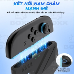 Grip Sạc Joy Con chữ V cho Nintendo Switch 2 chính hãng IINE
