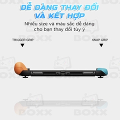 Ốp lưng GripCase chính hãng Skull & Co cho Nintendo Switch 2, Savage Raven GripCase