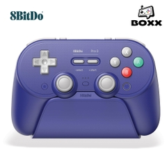 Tay cầm 8BitDo Pro 3 Bluetooth Gamepad Kèm Dock Sạc, TMR Joysticks, Macro