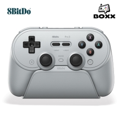 Tay cầm 8BitDo Pro 3 cho Nintendo Switch, Nintendo Switch 2, TMR Joysticks, Charging Dock, Trigger Lock