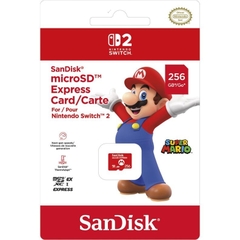 Thẻ Nhớ Sandisk microSD Express Card 256GB cho Nintendo Switch 2