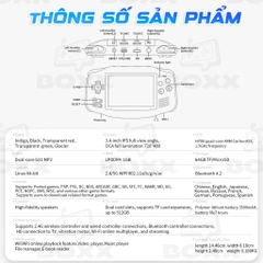 Máy chơi game cầm tay ANBERNIC RG 34XX Game Retro điện tử cổ điển GBA, NES, SNES, NEOGEO, PORTS