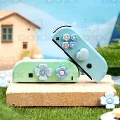 Núm bọc Analog + Nút Dán cho Nintendo Switch Oled chính hãng GeekShare