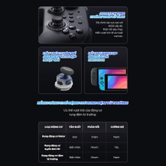 Tay cầm GuliKit TT MAX Controller cho Nintendo Switch, PC, Điện thoại, Steam Deck, Rog Ally