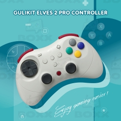 Tay cầm GuliKit Elves 2 Pro Controller cho Nintendo Switch, Nintendo Switch 2, Máy Tính, Điện thoại