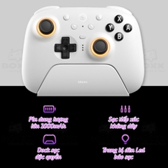 Tay cầm 8Bitdo Ultimate 2 Bluetooth Controller cho Nintendo Switch, Nintendo Switch 2 phiên bản Pikachu