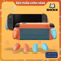 Ốp lưng GripCase chính hãng Skull & Co cho Nintendo Switch 2, Savage Raven GripCase First Wave Edition