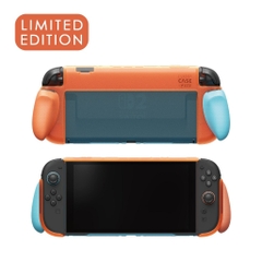 Ốp lưng GripCase chính hãng Skull & Co cho Nintendo Switch 2, Savage Raven GripCase First Wave Edition