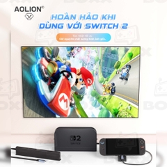 Dây nối dài dock xuất hình Extension Cable cho Nintendo Switch 2 chính hãng Aolion
