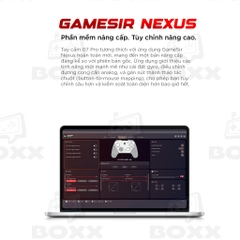 Tay Cầm GameSir G7 Pro hỗ trợ Macro, Phím Cơ, Polling Rate 1000Hz Kèm Dock Sạc
