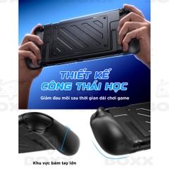 Ốp lưng tay cầm NeoGrip Split Protective Case JSAUX cho Nintendo Switch 2 hỗ trợ Dock, Chống mỏi tay