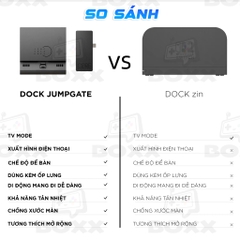 Dock xuất hình chính hãng Skull & Co Jumpgate cho Nintendo Switch 2