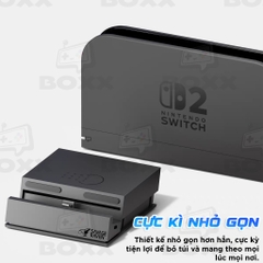 Dock xuất hình chính hãng Skull & Co Jumpgate cho Nintendo Switch 2