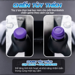 Núm bọc Analog Skull & Co cho PlayStation Portal bộ 6 nút chính hãng