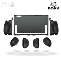 Ốp lưng Skull & Co FissionGrip cho Nintendo Switch 2, Savage Raven by Skull & Co FissionGrip