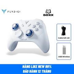 Tay Cầm Flydigi Direwolf 4 Polling Rate 1000Hz, Hall Effect, Joystick Tùy Chỉnh Lực cho Nintendo Switch, PC, Laptop