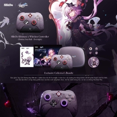 Tay cầm 8BitDo Ultimate 2 Wireless Controller phiên bản Honkai: Star Rail - Evernight