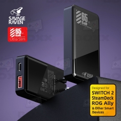 Bộ sạc chính hãng Skull & Co cho Nintendo Switch 2, Adapter Sạc Nintendo Switch 2