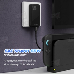 Bộ sạc chính hãng Skull & Co cho Nintendo Switch 2, Adapter Sạc Nintendo Switch 2