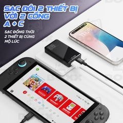 Bộ sạc chính hãng Skull & Co cho Nintendo Switch 2, Adapter Sạc Nintendo Switch 2