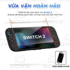 Kính cường lực cho Nintendo Switch 2, Miếng dán màn hình Nintendo Switch 2