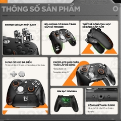 Tay Cầm GameSir G7 Pro Zenless Zone Zero Edition Wireless Controller cho Xbox, PC & Android